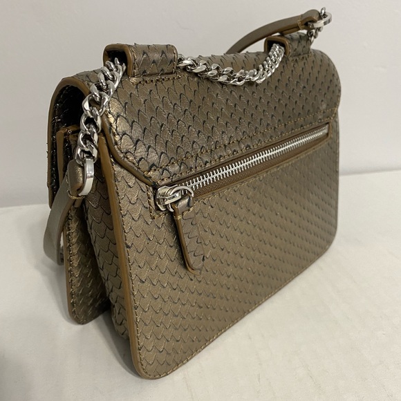 Reiss Crossbody in a antique gold - Picture 2 of 8